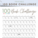 100 Book Challenge Printable PDF Book Tracker Reading Etsy