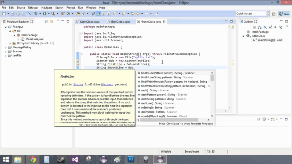 5 2 1 Read File Java Code YouTube