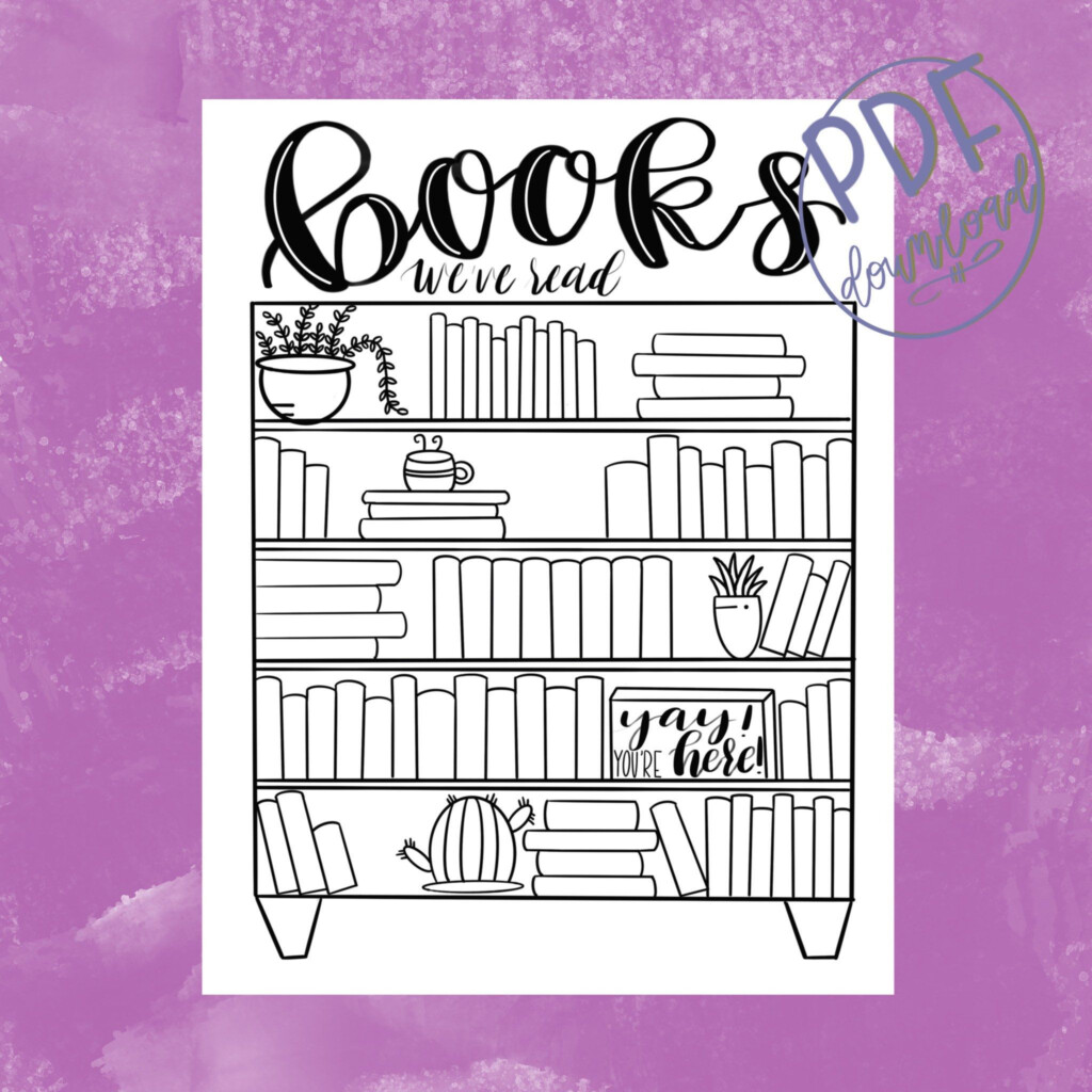Books Weve Read Digital PDF Download Reading List Reading Etsy 