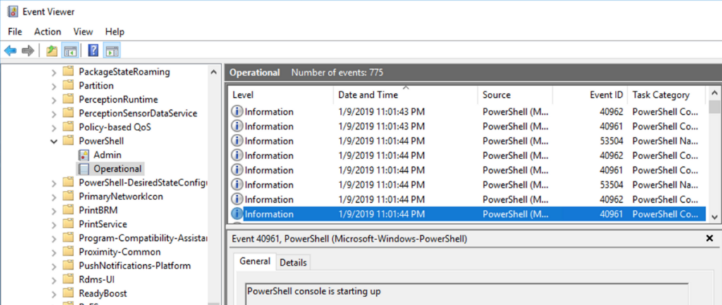Collecting And Forwarding PowerShell Logs Via Event Log And Via Event 
