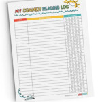 FREE PRINTABLE READING LOG Summer Reading Log Summer Reading Log