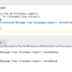 How To Read From Stdin In Python JournalDev