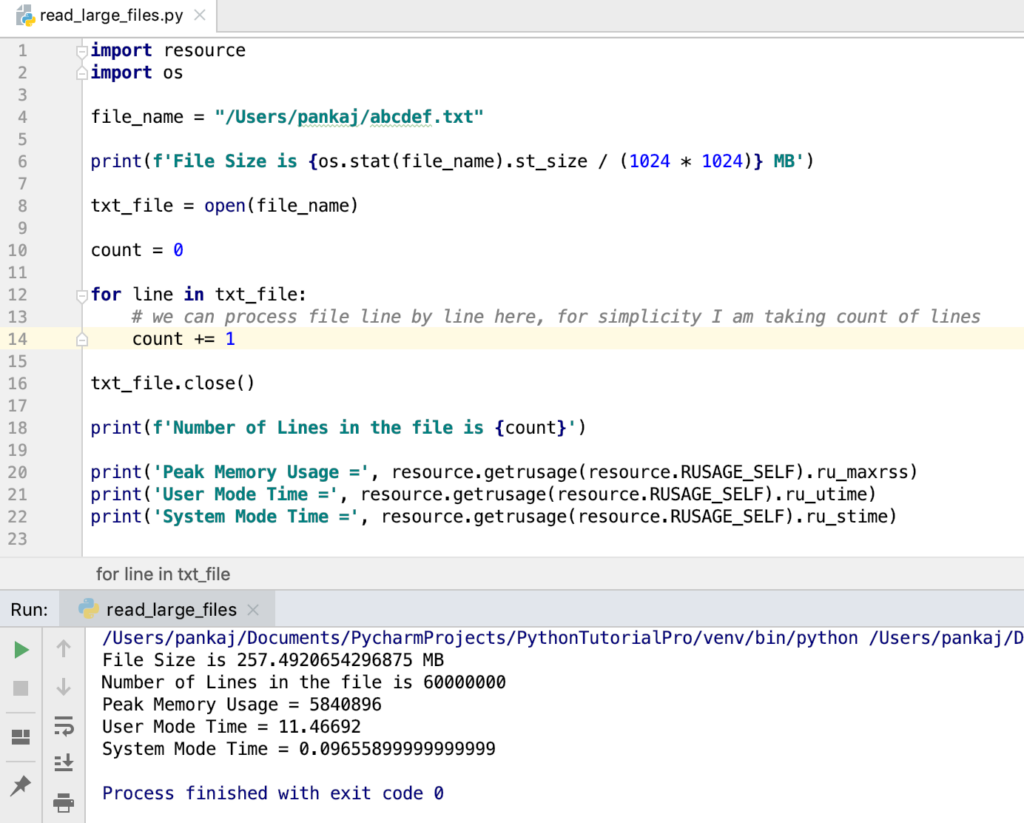 How To Read Large Text Files In Python JournalDev