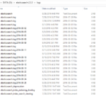 How To Read The Logs From The Previous File Extension DATE Stored Log