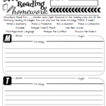 Image Result For Reading Log 7th Grade With Images Reading Homework