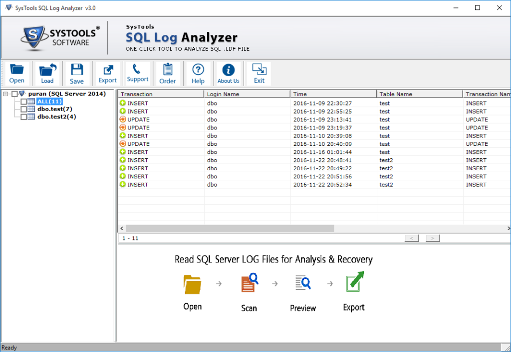MS SQL LDF Viewer Download SQL Server Log Reader