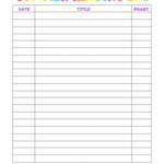 Printable Summer Reading Log For Kids Overstuffed Life