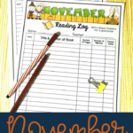 Reading Log November Reading Logs November Reading Home Reading Log