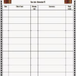 Search Results For 4 Grade Reading Logs Calendar 2015