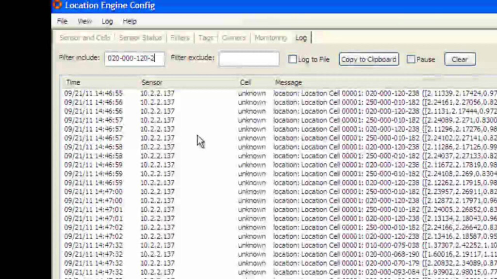 Setup 6 How To Log Tag Locations To File YouTube