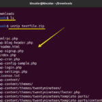 Unzip Command On Linux Kirelos Blog