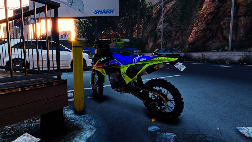 2020 KTM EXC450 2 RedBull Liveries 1 0 GTA 5 Mod Grand Theft Auto 5 Mod