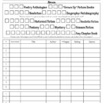 40 Book Challenge Log Grading Rubric Example 40 Book Challenge