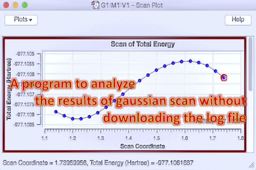 A Program To Analyze The Results Of Gaussian Scan Without Downloading A Program To Analyze The Results Of Gaussian Scan Without Downloading