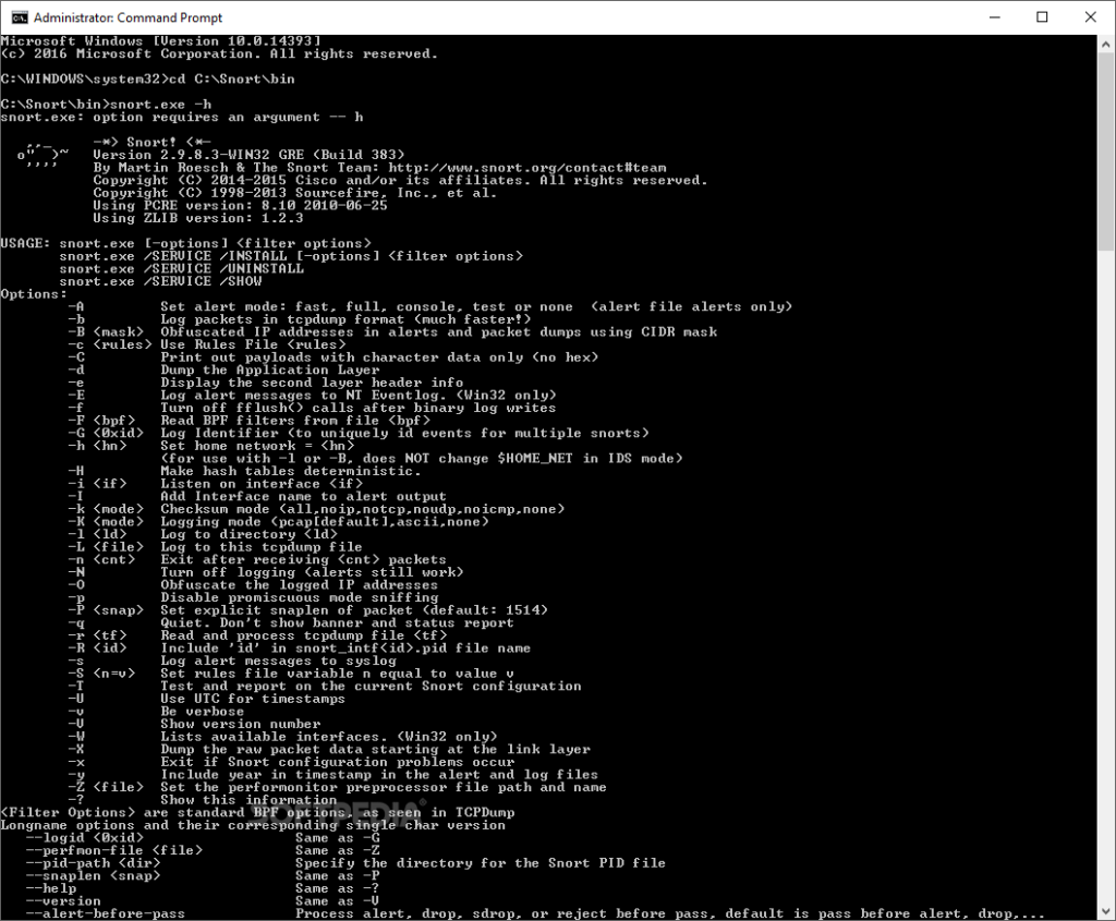 Download Snort 2 9 11 1