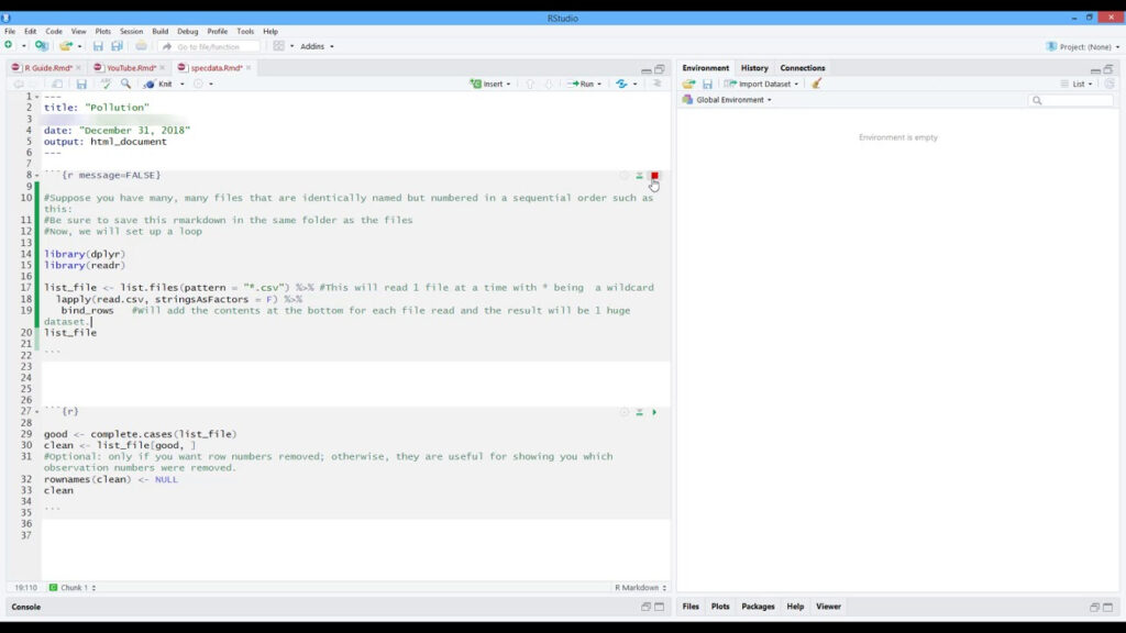 How To Read Multiple Files In A Loop And Row Bind The Contents In R 