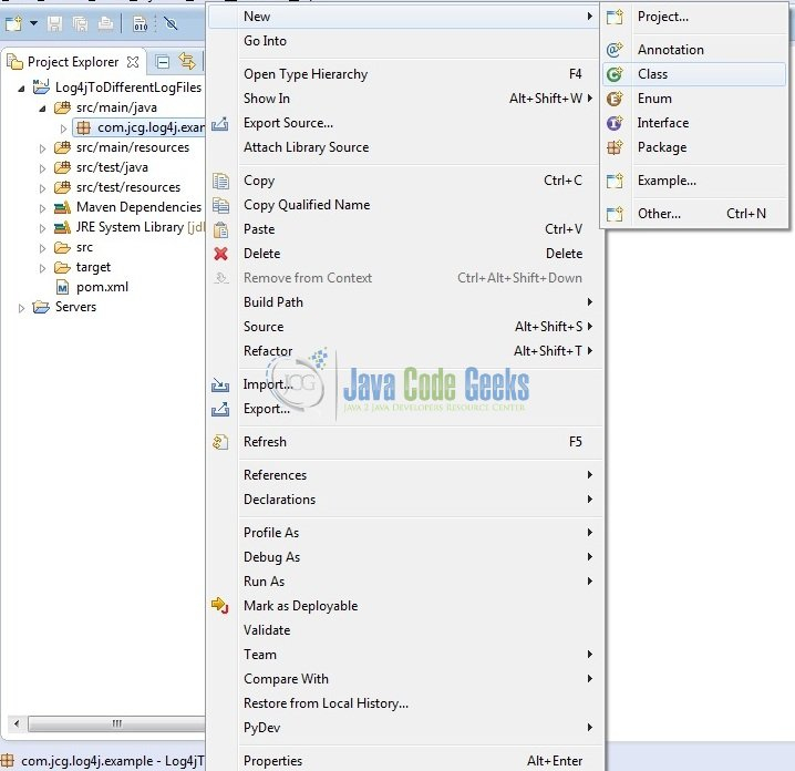 Log4j Writing To Different Log Files Example Examples Java Code Geeks Log4j Writing To Different Log Files Example Examples Java Code Geeks