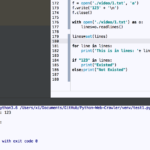 Python Read From txt And Judge The New String In The Txt File Stack