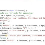 Read Write To Sequential File In C YouTube