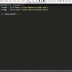Reading Files Into A Ruby Program YouTube