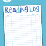 Reading Log Free Printable