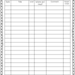 Readinglog pdf First Grade Reading Reading Classroom Reading Log