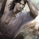 The Dresden Files Thomas Art Print Dresden Files Urban Fantasy Art
