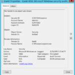 4658 S The Handle To An Object Was Closed Windows 10 Windows