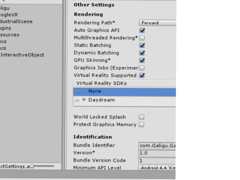 C Daydream Non VR Mode In Unity 5 4 2f GVR13 Stack Overflow