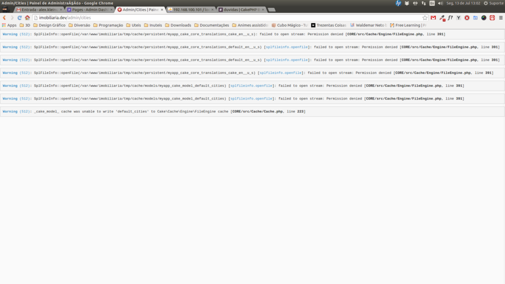 Cakephp 3 0 CakePHP3 Out Of Permission On Logs And Tmp Stack 