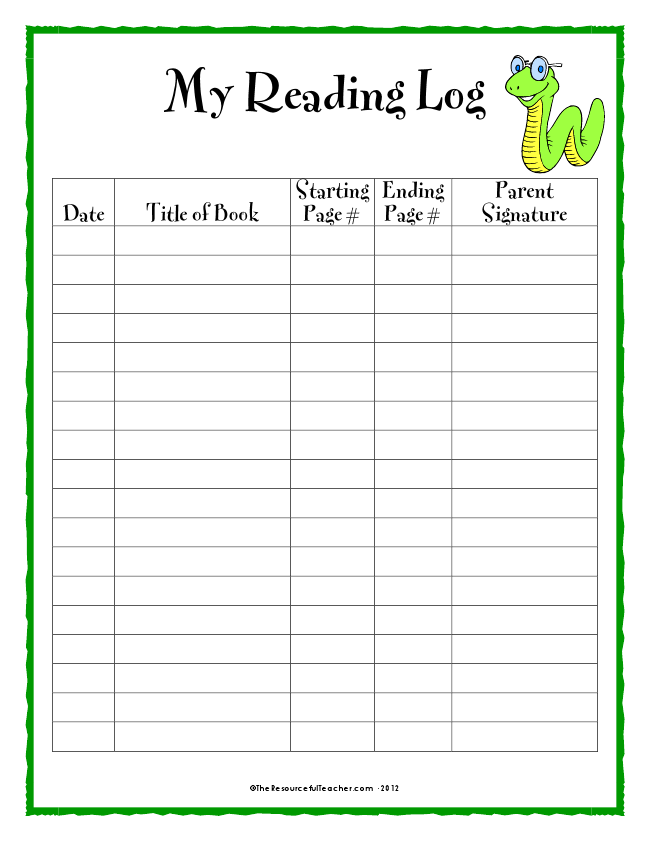 Daily Reading Log Pdf Student Reading Kindergarten Reading Log Daily Reading Log pdf Student Reading Kindergarten Reading Log