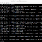 Don t Surf In The Nude Read Boot Messages Log In Debian