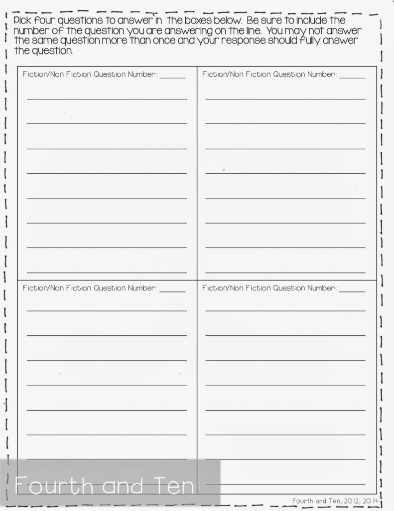 Fourth And Ten My Fourth Grade Homework Routine