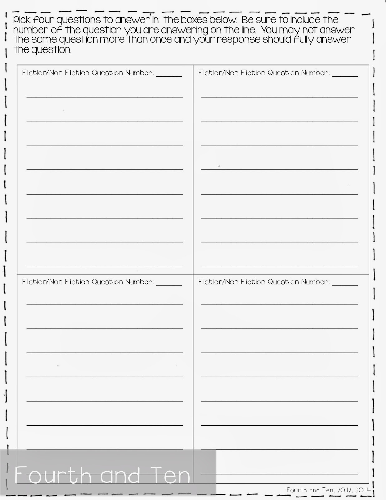 Fourth And Ten My Fourth Grade Homework Routine Fourth And Ten My Fourth Grade Homework Routine