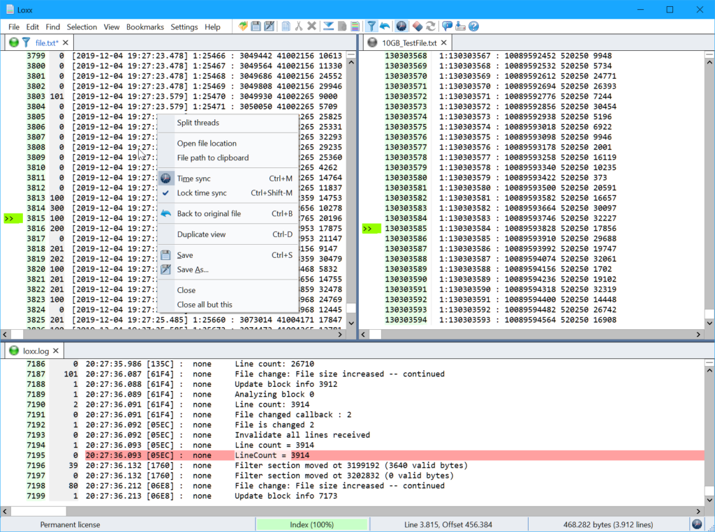 How To Open The Tail Of 8 GB Log Files Using Notepad In Windows 