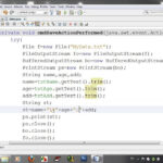 Java Write And Read 1 Record To File YouTube