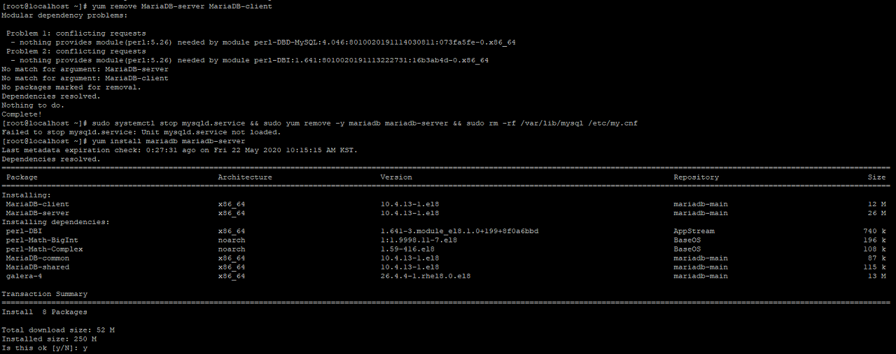 LINUX Centos8 MariaDB The Log File Var Log Mariadb Mariadb Log LINUX Centos8 MariaDB The Log File var log mariadb mariadb log