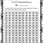 Mrs Black s Bees 100 Book Challenge Reading Log 100 Book Challenge