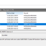 MSDTC Servisi Yap land rma Hatas SQL Server z mPark Forum