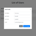 Pass Data Into Ng Bootstrap Modal In Angular 8 By Aiman Rahmat