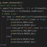 Python Log Reader V1 Python Geek Tech Stuff