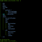Quickly View Directory Structure Through Terminal In Linux Mint Ubuntu