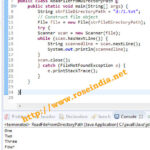 Read File From Specified Path In Java