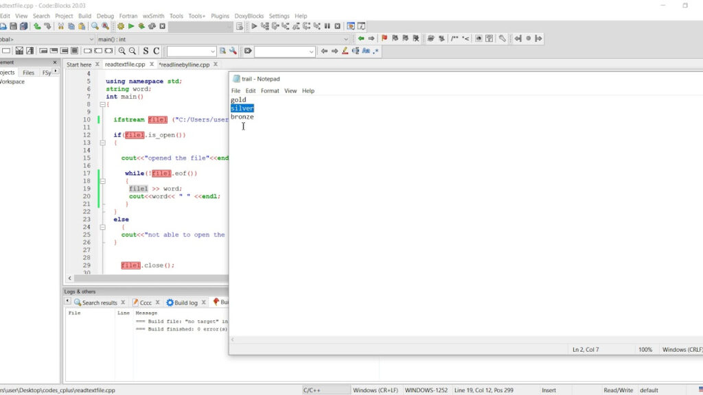Reading Files Using C YouTube