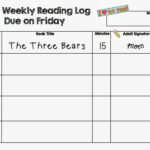 Reading Log Freebie Little Bird Kindergarten