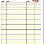 Reading Log Printable 8 Printable Samples