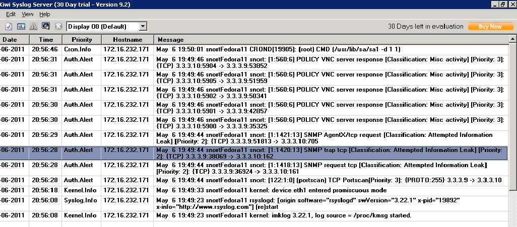 Security Unplugged Snort Logging Alerts To Syslog Server Security Unplugged Snort Logging Alerts To Syslog Server