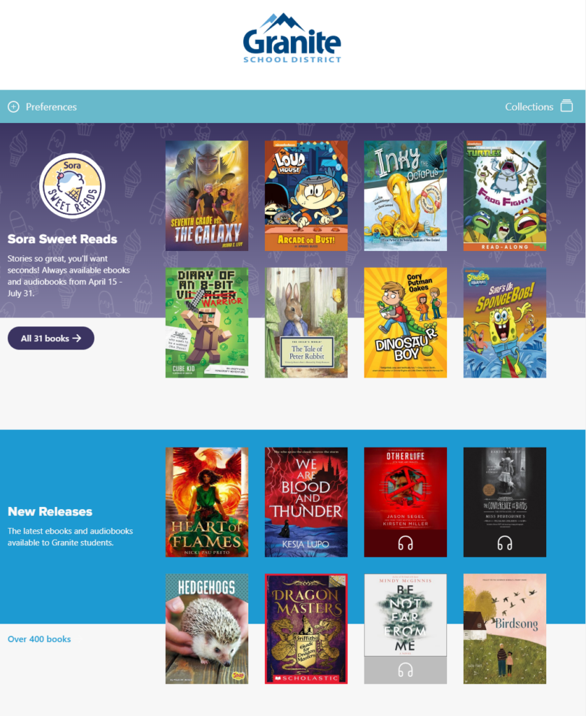 Sora Summer Reading And Learning 2020
