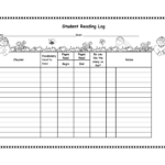 Student Reading Reading Log Reading Logs