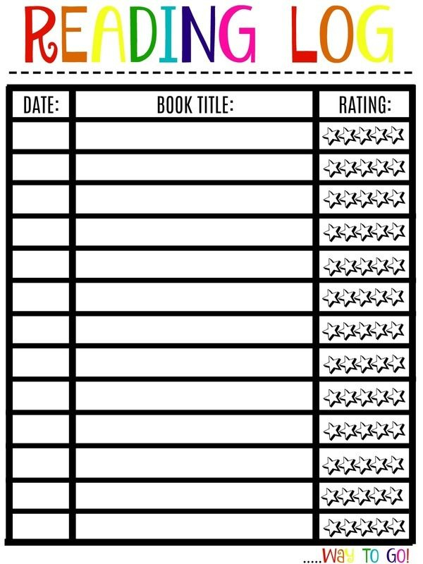 Three Different Printable Reading Logs To Help Motivate Your Child To 